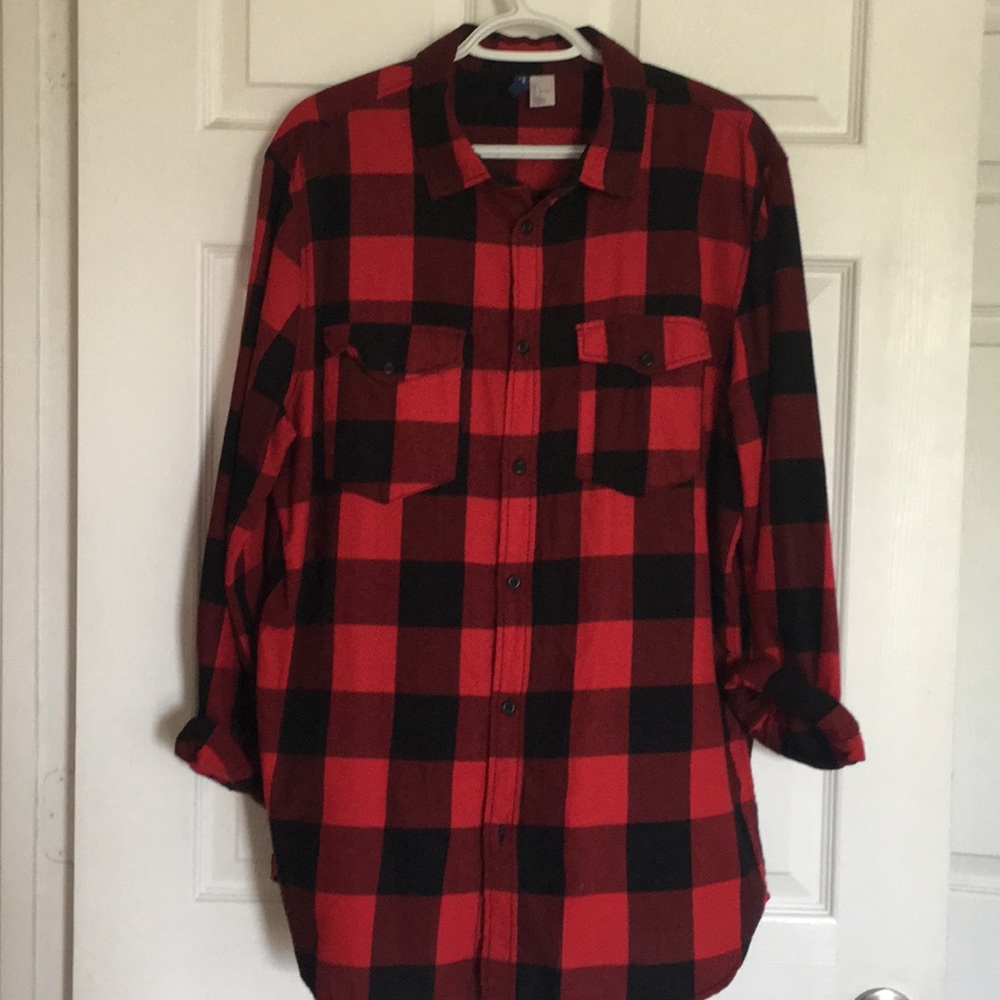 Men’s Flannel Button Up
